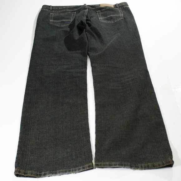 MEN'S MODE PLATINUM DARK GRAY JEANS - Picture 4 of 8